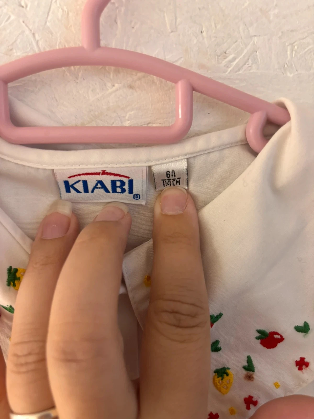 Encantador blusón vintage bordado Kiabi – 6 años (114 cm) – photo 4